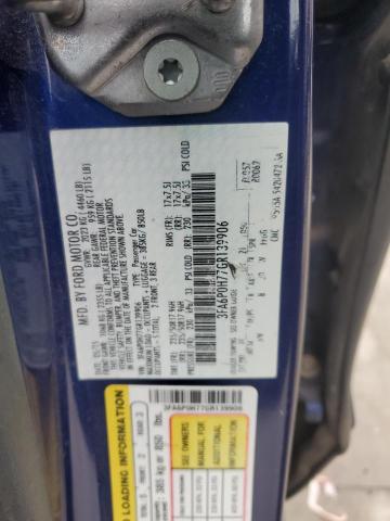 2016 FORD FUSION SE - 3FA6P0H77GR139906