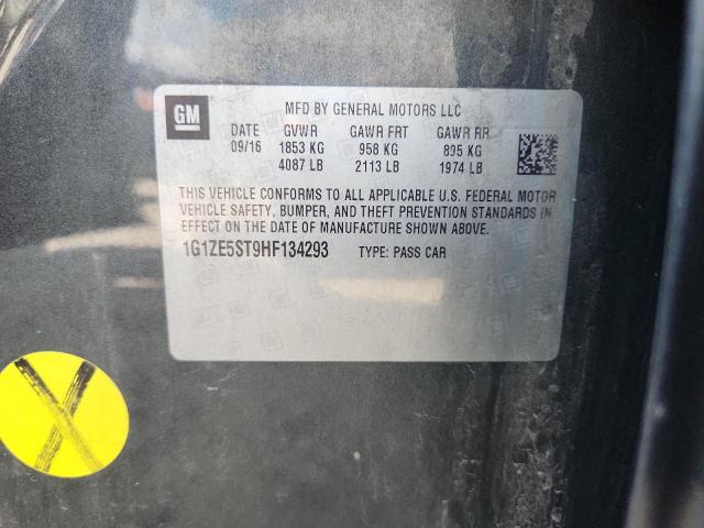 2017 CHEVROLET MALIBU LT 1G1ZE5ST9HF134293