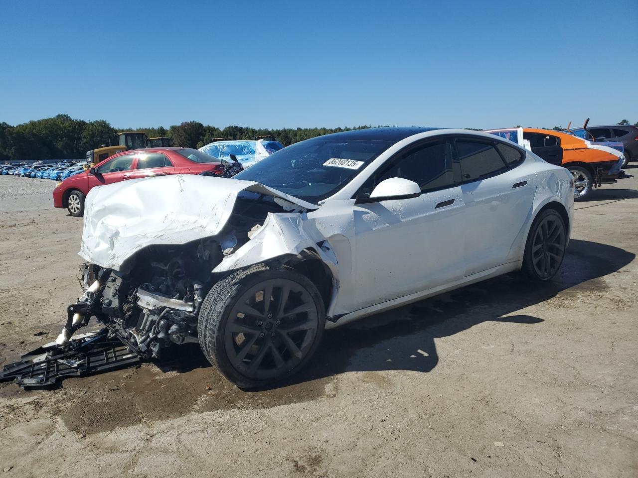 Lot #3291326161 2021 TESLA MODEL S