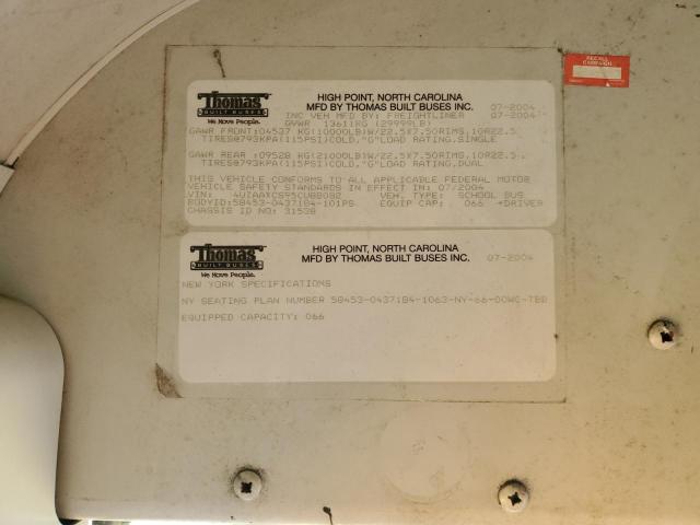 2005 FREIGHTLINER SAF-T-LINER C2 #3276985294