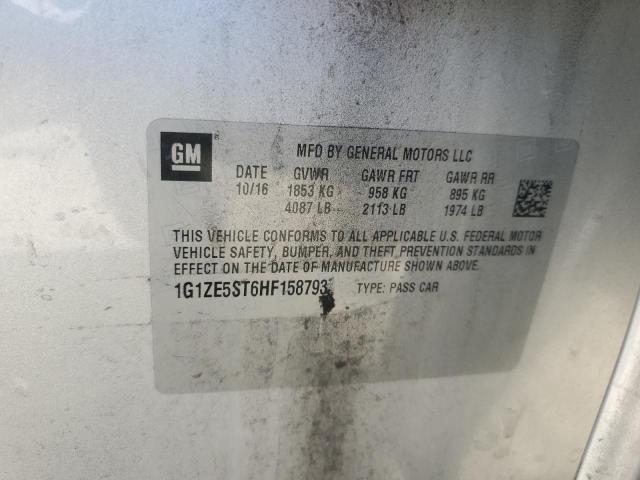 2017 CHEVROLET MALIBU LT #3296877830