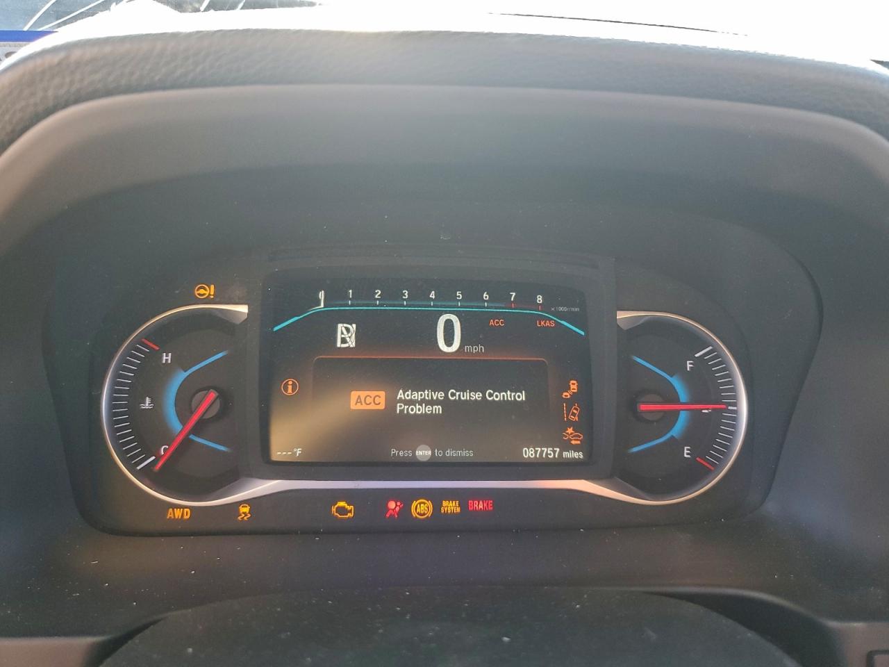 Lot #3316816397 2020 HONDA PILOT BLAC