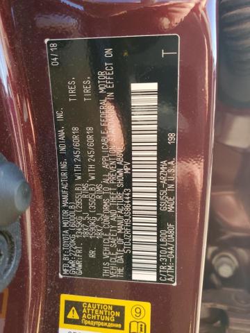 2018 TOYOTA HIGHLANDER - 5TDJZRFH9JS864443