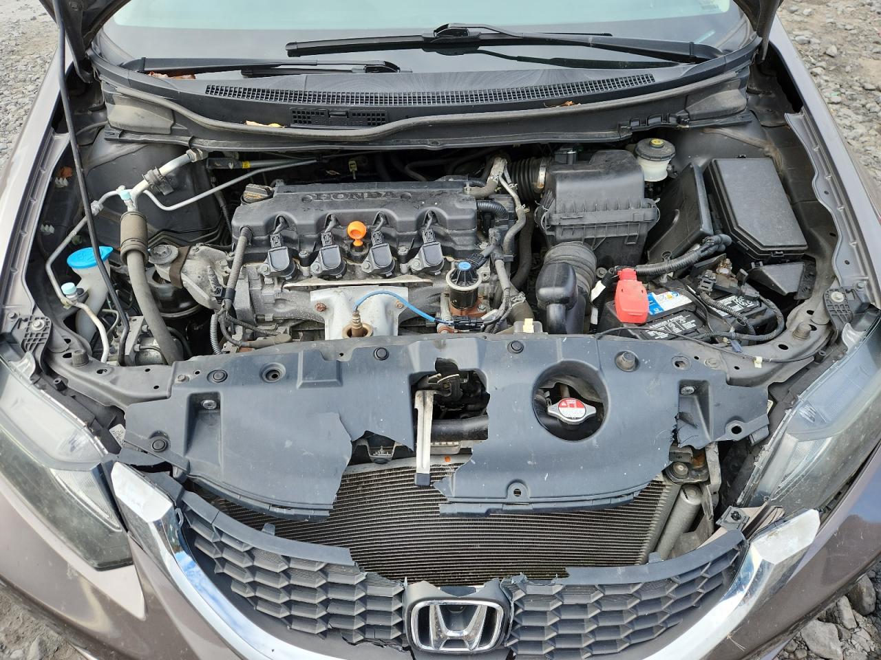 Lot #3301970417 2013 HONDA CIVIC LX