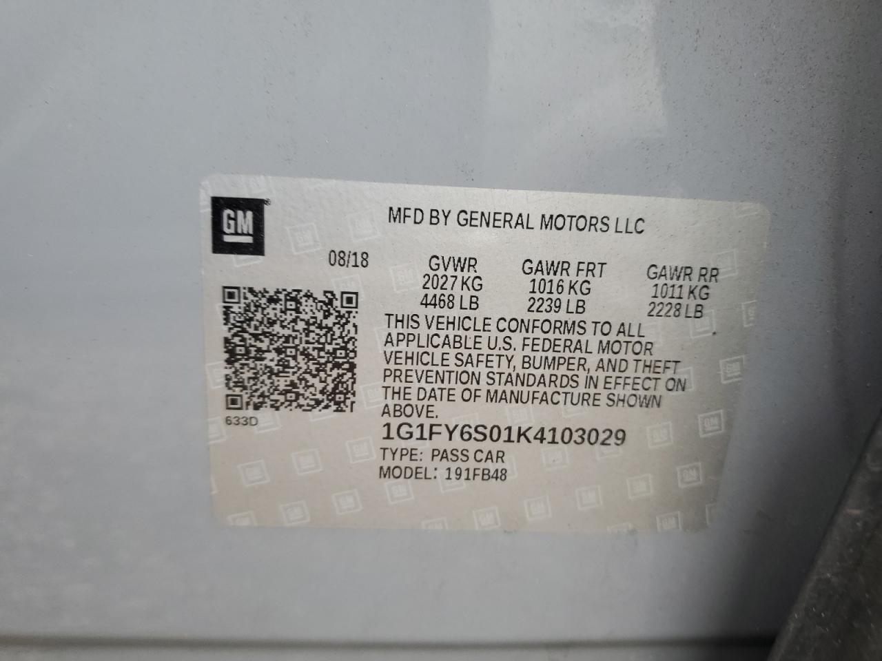 CHEVROLET BOLT EV LT