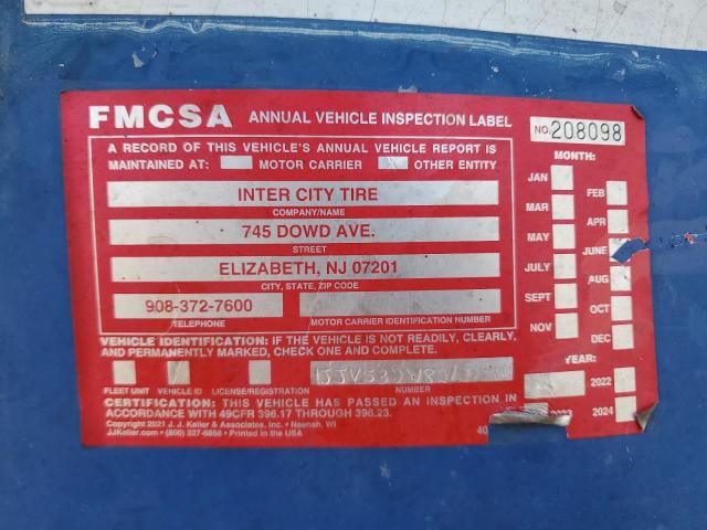 2002 WABASH 53 TRAILER #3303610946