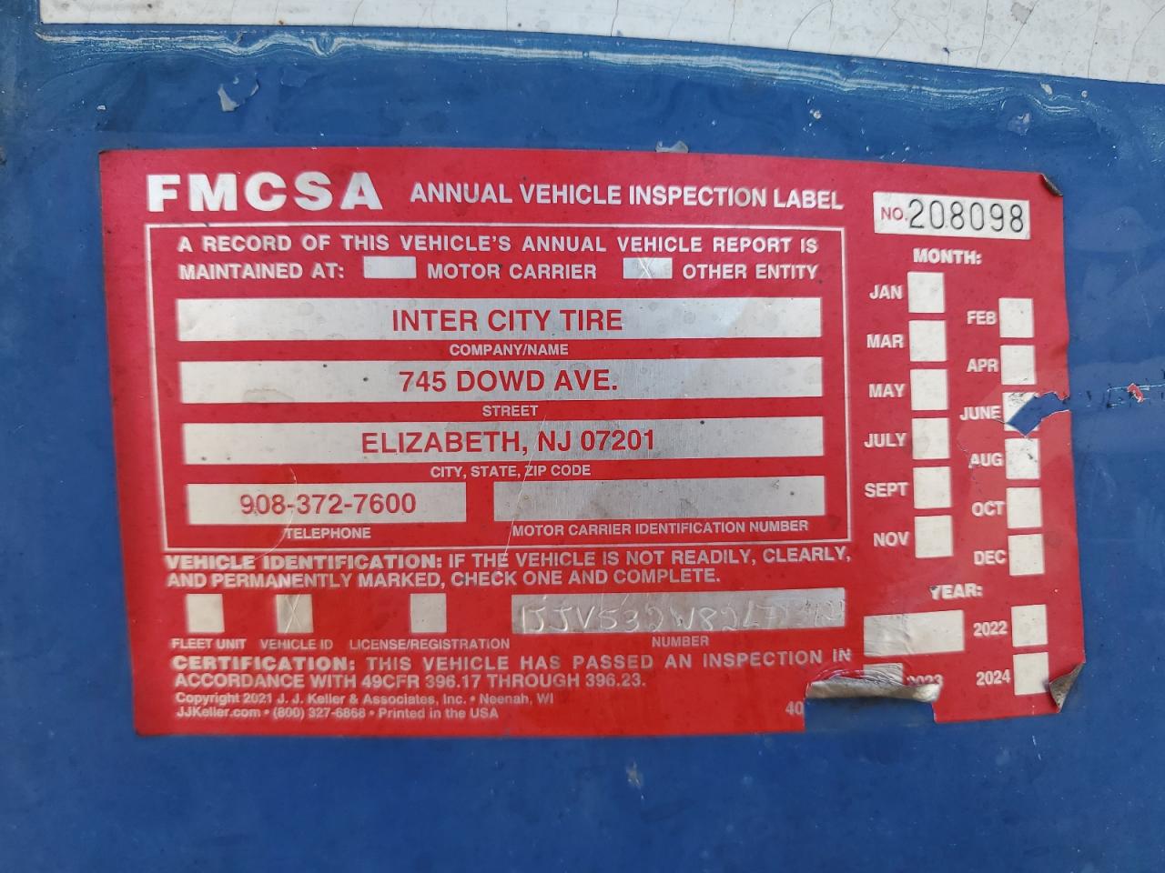 Lot #3303610946 2002 WABASH 53 TRAILER