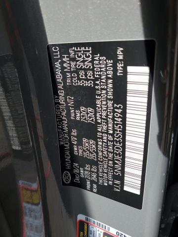 2025 HYUNDAI TUCSON LIM - 5NMJE3DE3SH514943