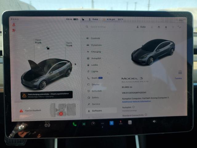 2019 TESLA MODEL 3 - 5YJ3E1EA9KF425341