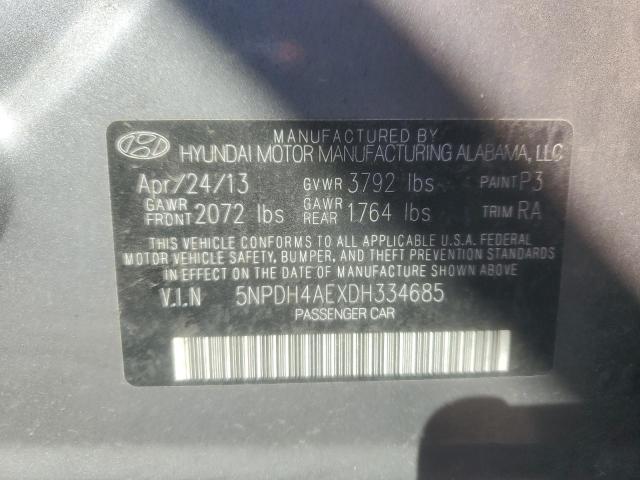 2013 HYUNDAI ELANTRA GL - 5NPDH4AEXDH334685