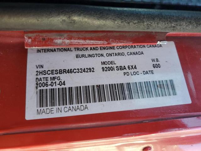 2006 INTERNATIONAL 9200I #3297007348