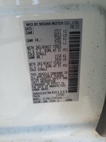 2024 NISSAN FRONTIER S #3302699024