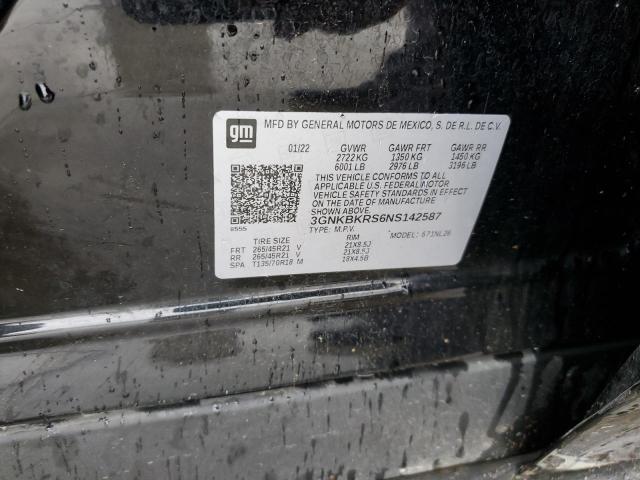 2022 CHEVROLET BLAZER RS - 3GNKBKRS6NS142587