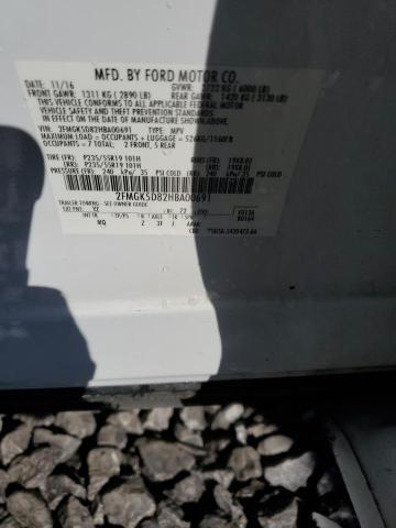 2017 FORD FLEX LIMIT - 2FMGK5D82HBA00691