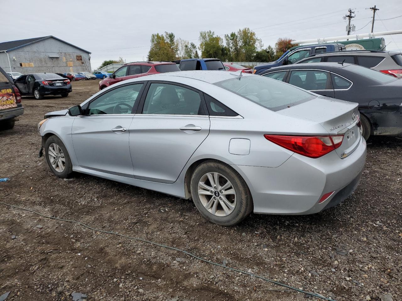 Lot #3302734059 2014 HYUNDAI SONATA GLS