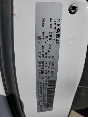 2018 CHRYSLER PACIFICA T - 2C4RC1FG9JR287225