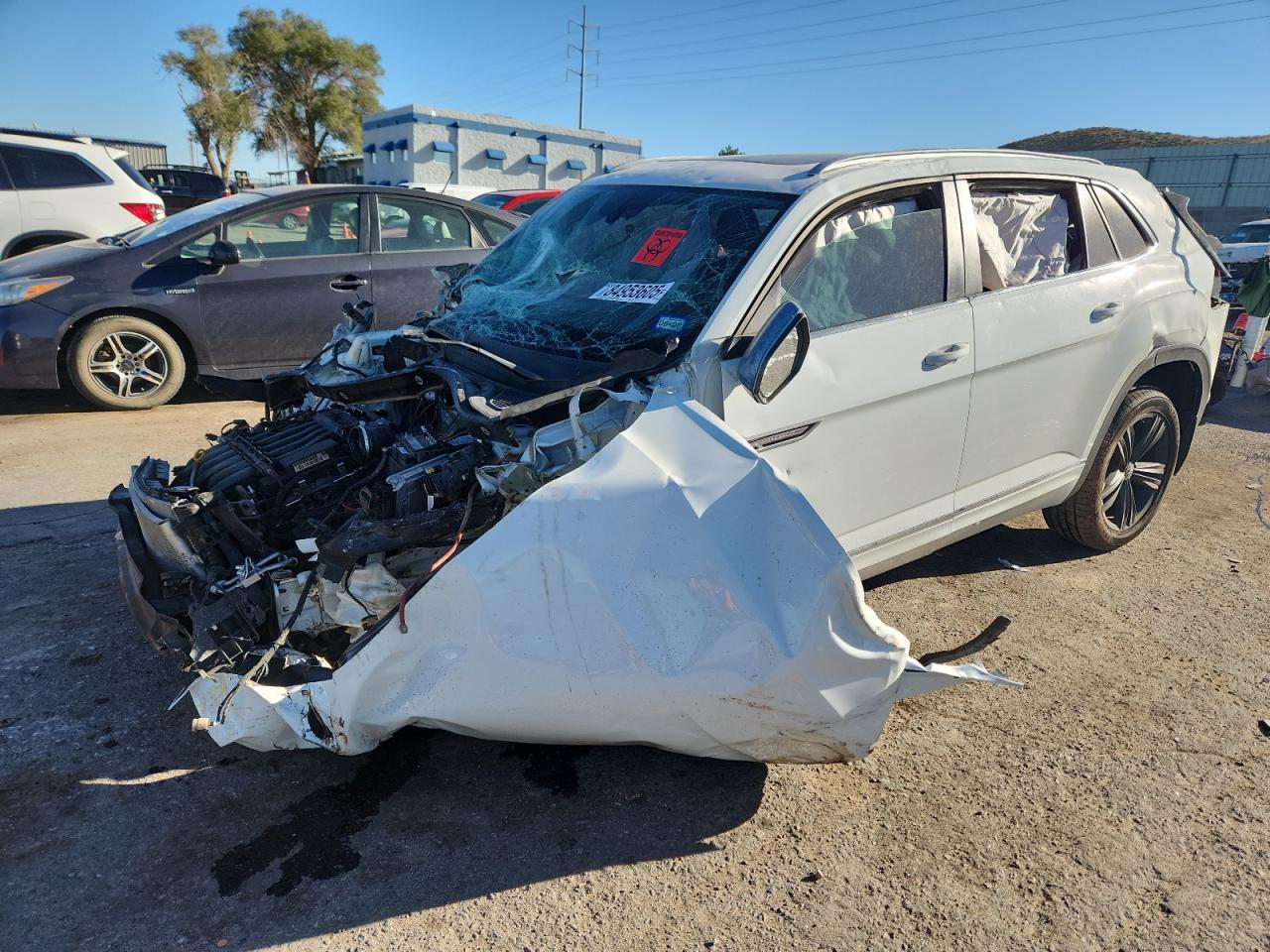 Lot #3285906568 2021 VOLKSWAGEN ATLAS CROS
