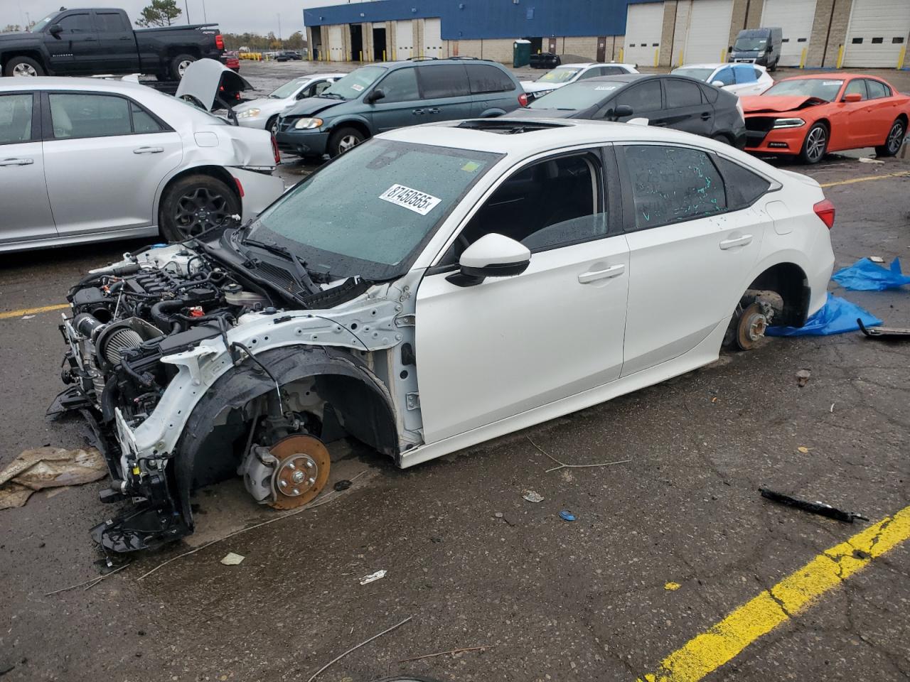 Lot #3290226218 2022 HONDA CIVIC TOUR