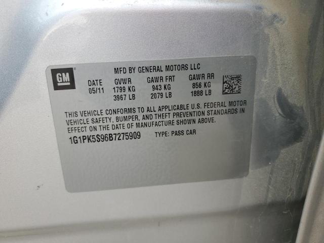 2011 CHEVROLET CRUZE ECO #3284239254