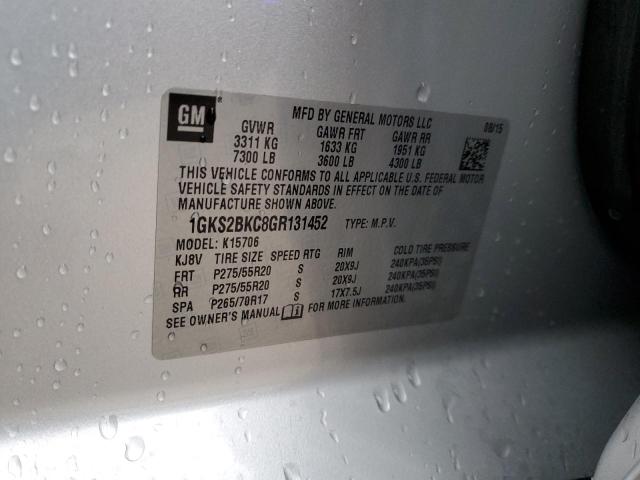 2016 GMC YUKON SLT #3280478146