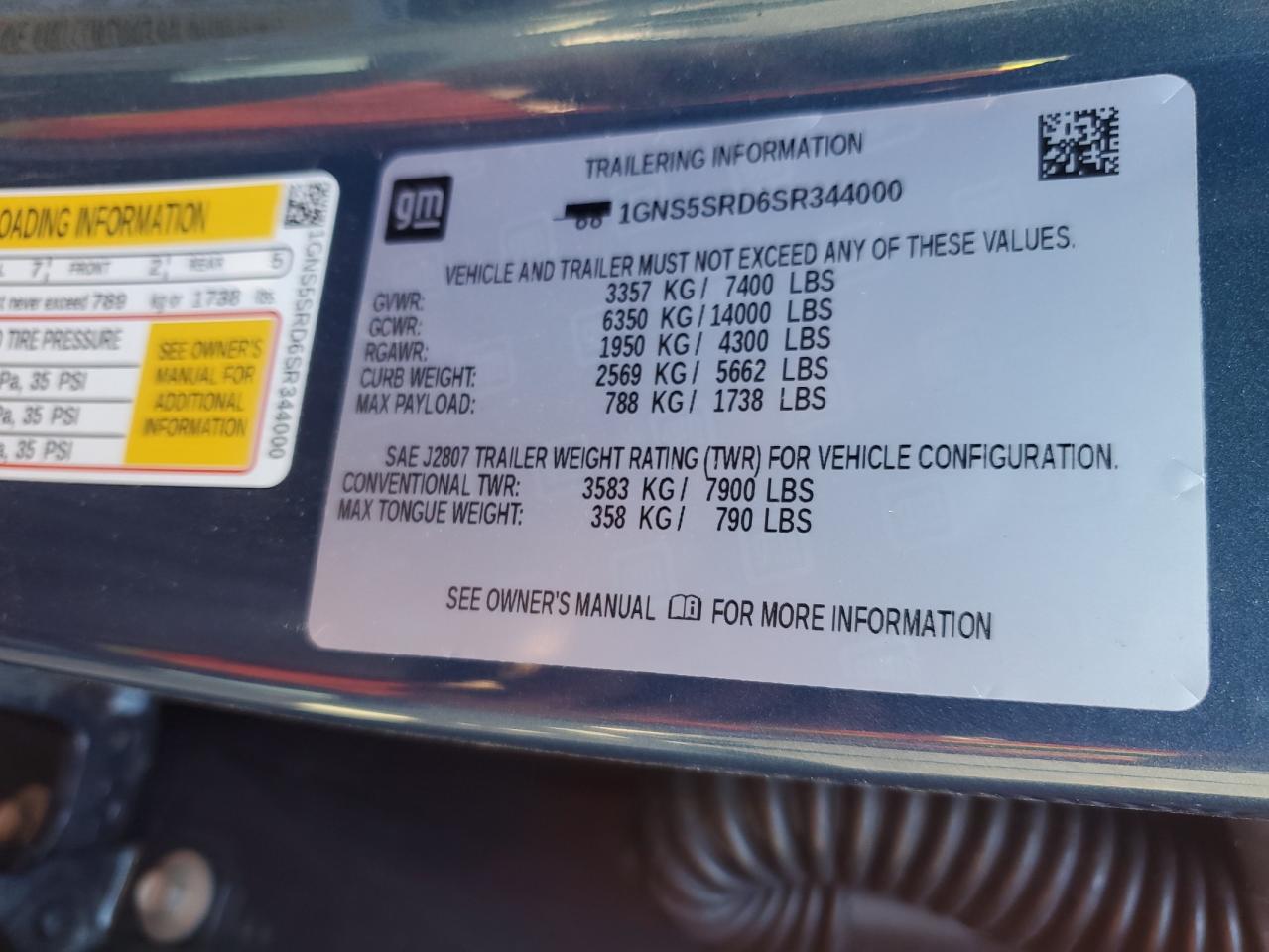 CHEVROLET TAHOE C1500 PREMIER