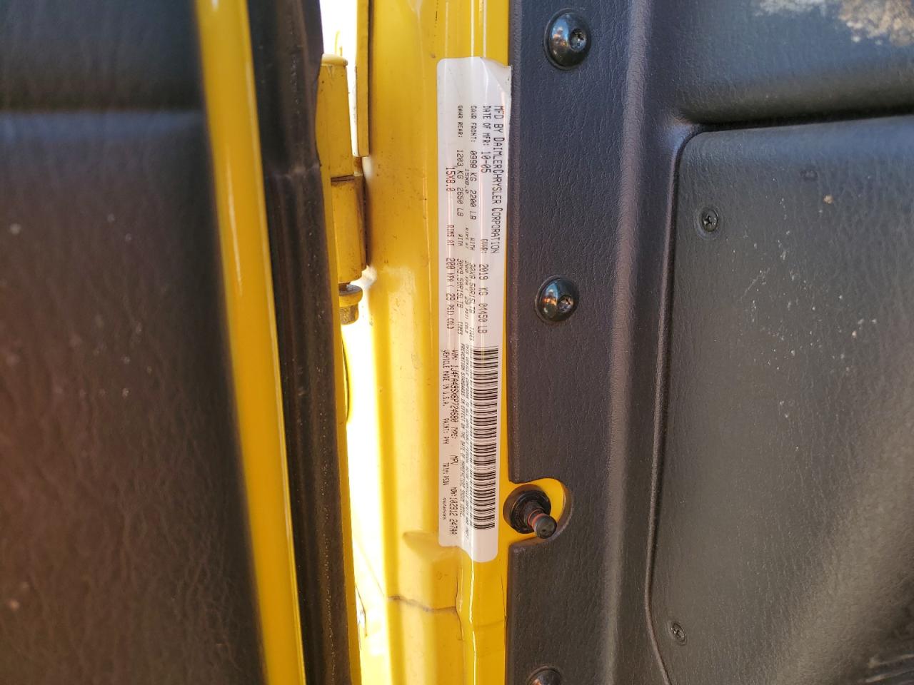 Lot #3281606405 2006 JEEP WRANGLER /