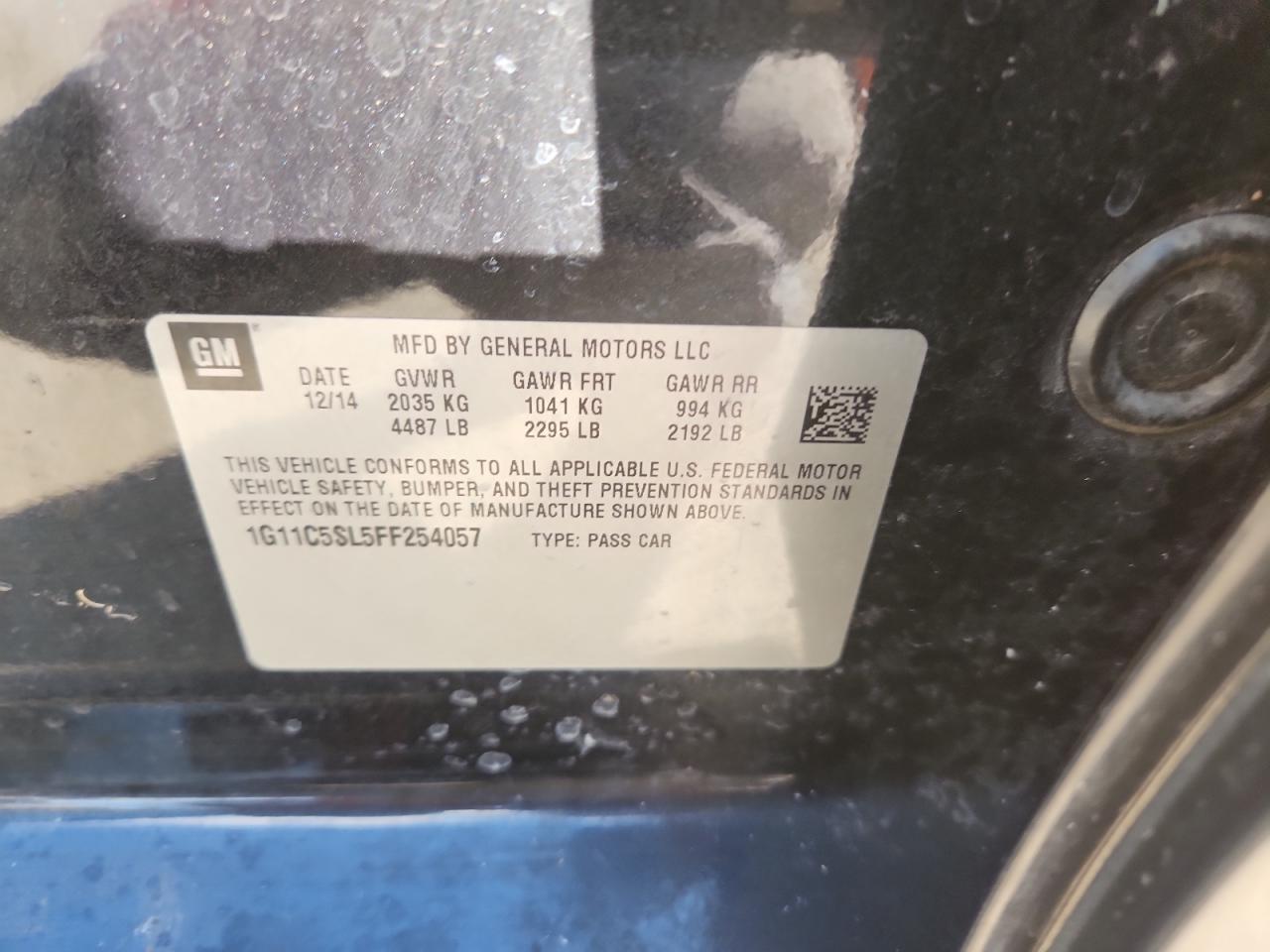 CHEVROLET MALIBU 1LT