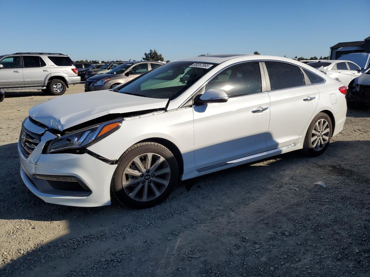 Lot #3290456771 2017 HYUNDAI SONATA SPO
