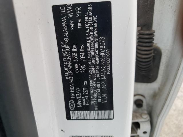 2022 HYUNDAI ELANTRA SE - 5NPLM4AG9NH078078