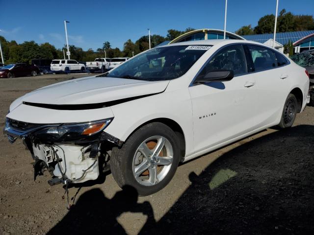 CHEVROLET MALIBU LS 2019 white  gas 1G1ZB5ST2KF191547 photo #1