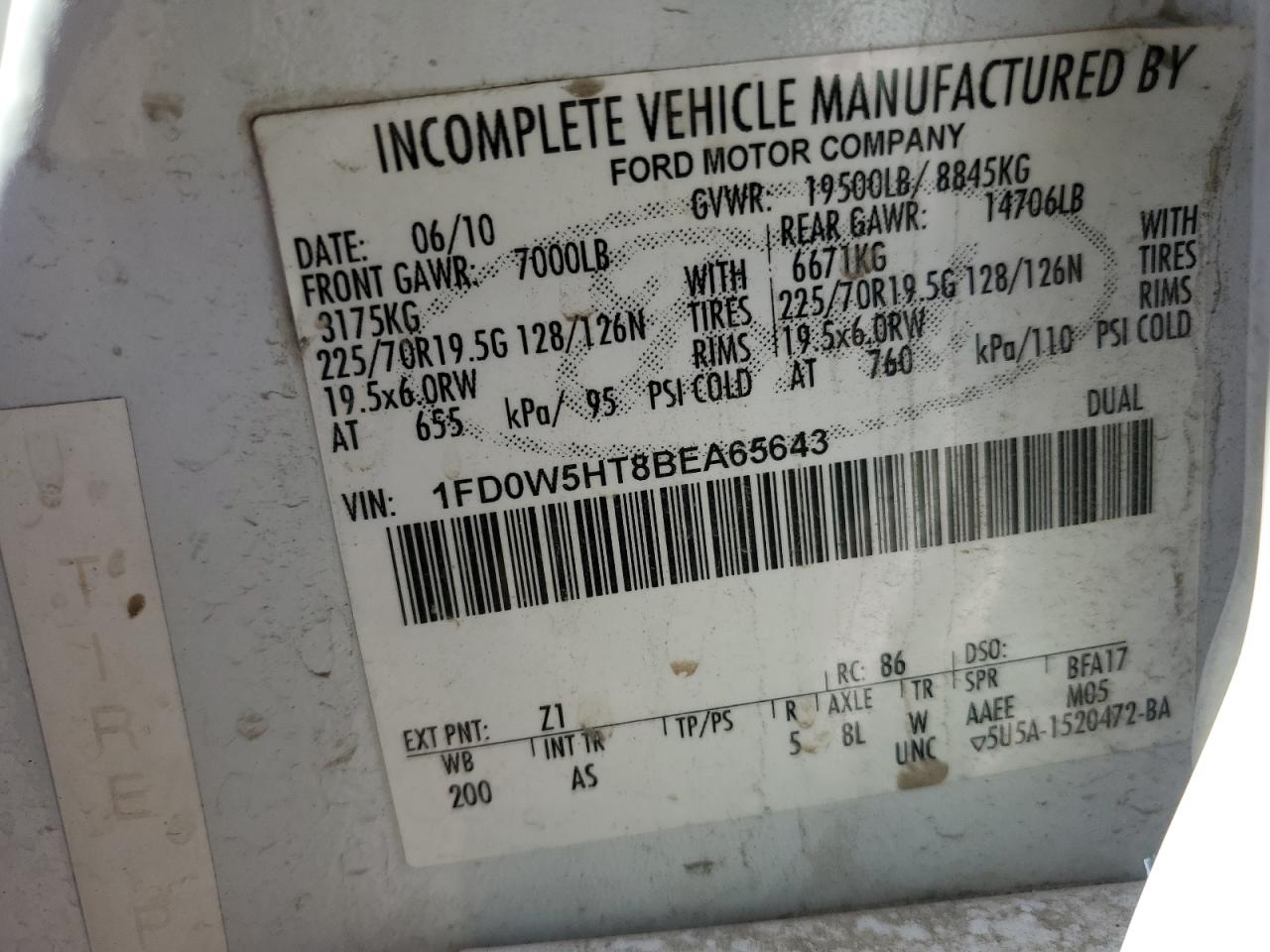 FORD F-550 SUPER DUTY