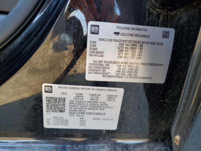 2024 CHEVROLET SILVERADO - 2GC1YNE72R1100618