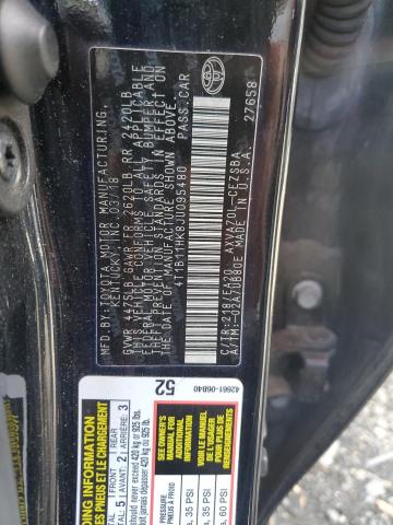 2018 TOYOTA CAMRY L 4T1B11HK8JU095480