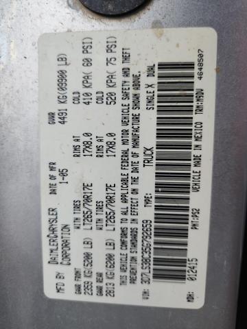 2005 DODGE RAM 3500 S #3279609753