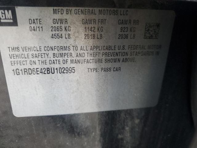 2011 CHEVROLET VOLT #3284750537