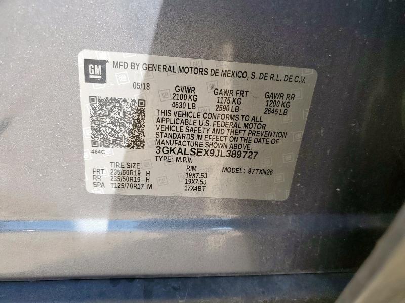 2018 GMC TERRAIN DE #3311725259