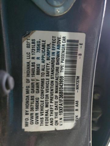 2011 HONDA CIVIC VP #3263729694