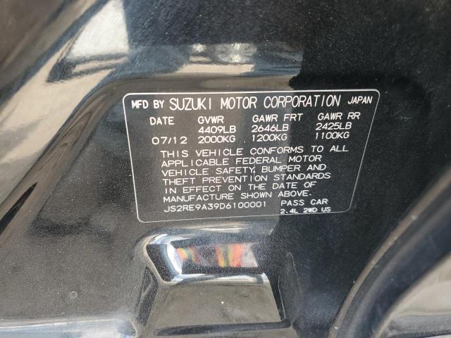 2013 SUZUKI KIZASHI SE - JS2RE9A39D6100001