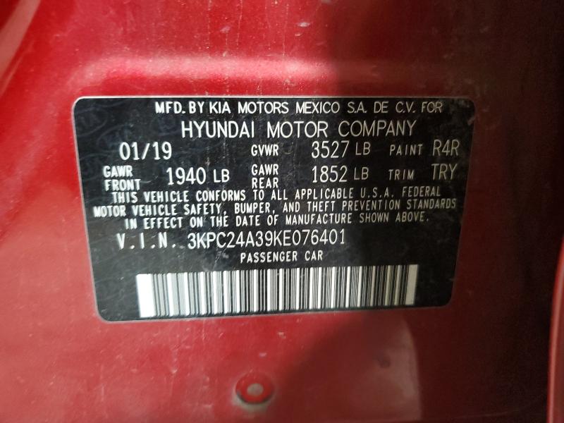 2019 HYUNDAI ACCENT SE - 3KPC24A39KE076401