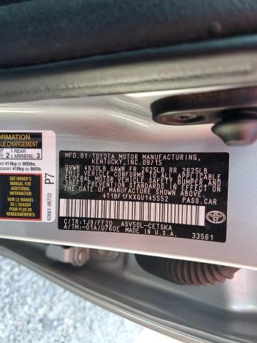 2016 TOYOTA CAMRY LE - 4T1BF1FKXGU145552