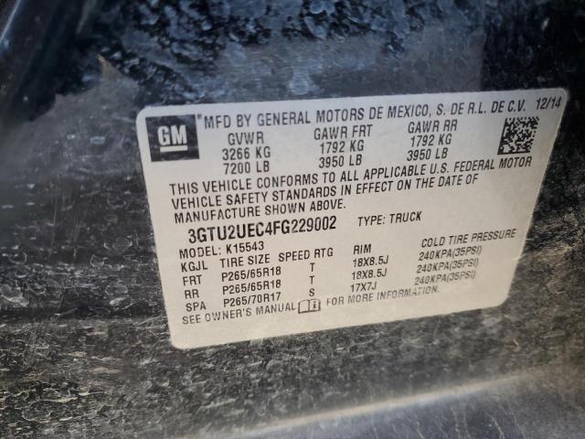 2015 GMC SIERRA K15 #3286537149