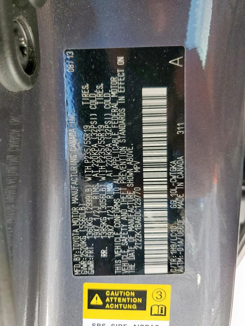 2013 LEXUS RX 350 #3261452343