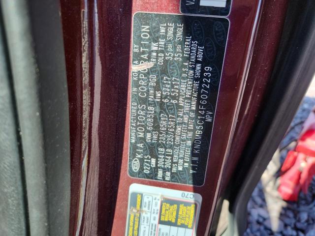 2015 KIA SEDONA LX #3290382761