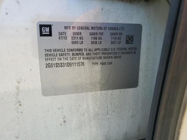 2013 CADILLAC XTS PREMIUM COLLECTION - 2G61S5S31D9111576