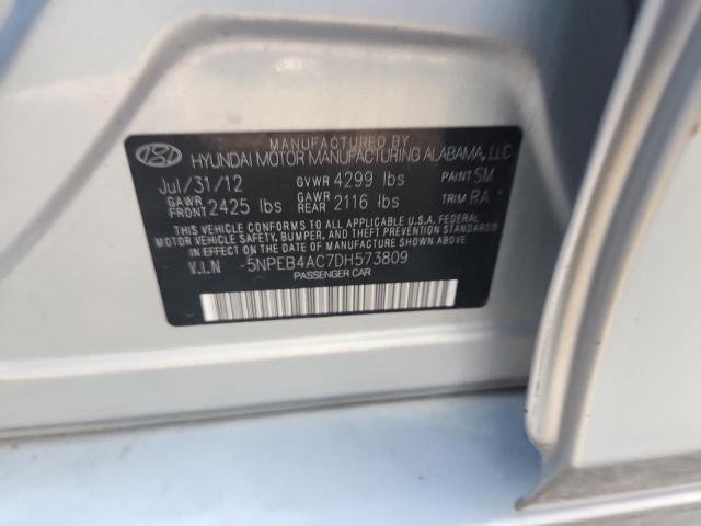 2013 HYUNDAI SONATA GLS - 5NPEB4AC7DH573809