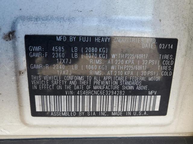 2014 SUBARU OUTBACK 2. #3290221214