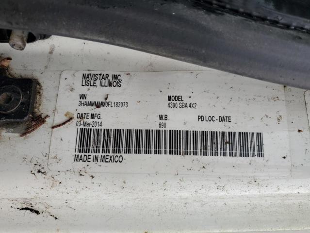 2015 INTERNATIONAL 4000 4300 #3280378958