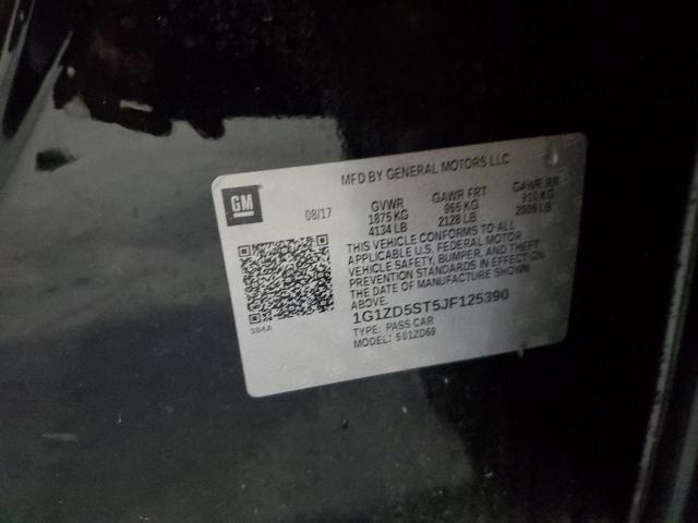 2018 CHEVROLET MALIBU LT 1G1ZD5ST5JF125390