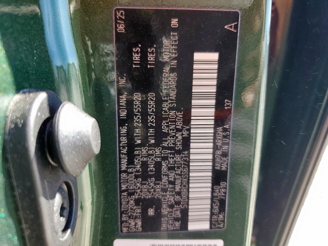 TOYOTA HIGHLANDER HYBRID LIMITED