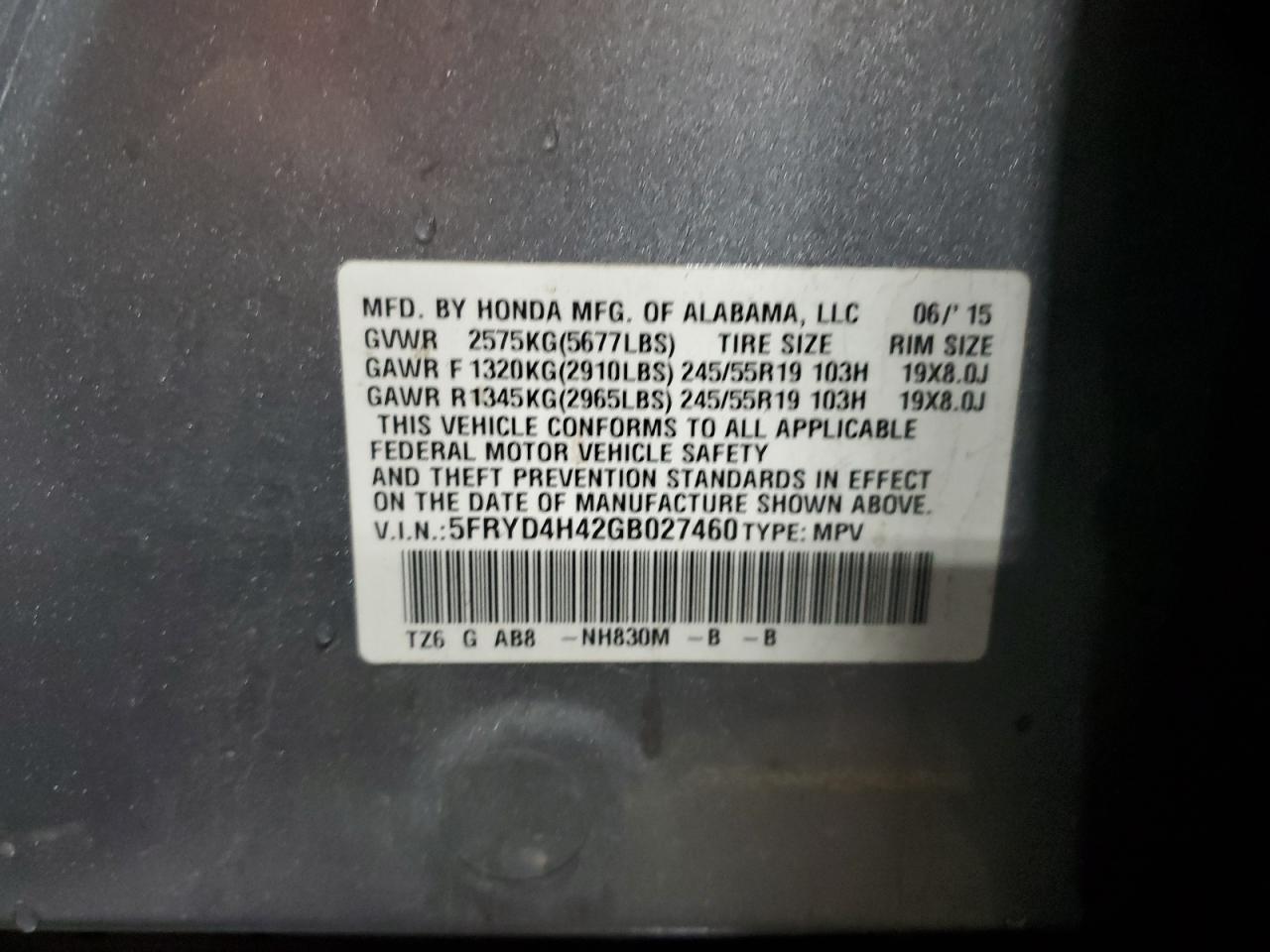 ACURA MDX TECHNOLOGY